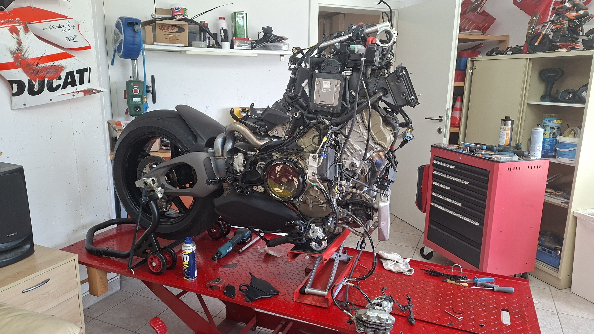 Start des Umbaus zur Panigale V4s 100 year anniversario  – Picture 2