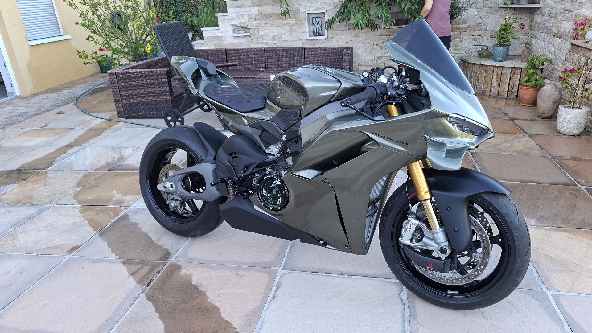 Start des Umbaus zur Panigale V4s 100 year anniversario  – Picture 1